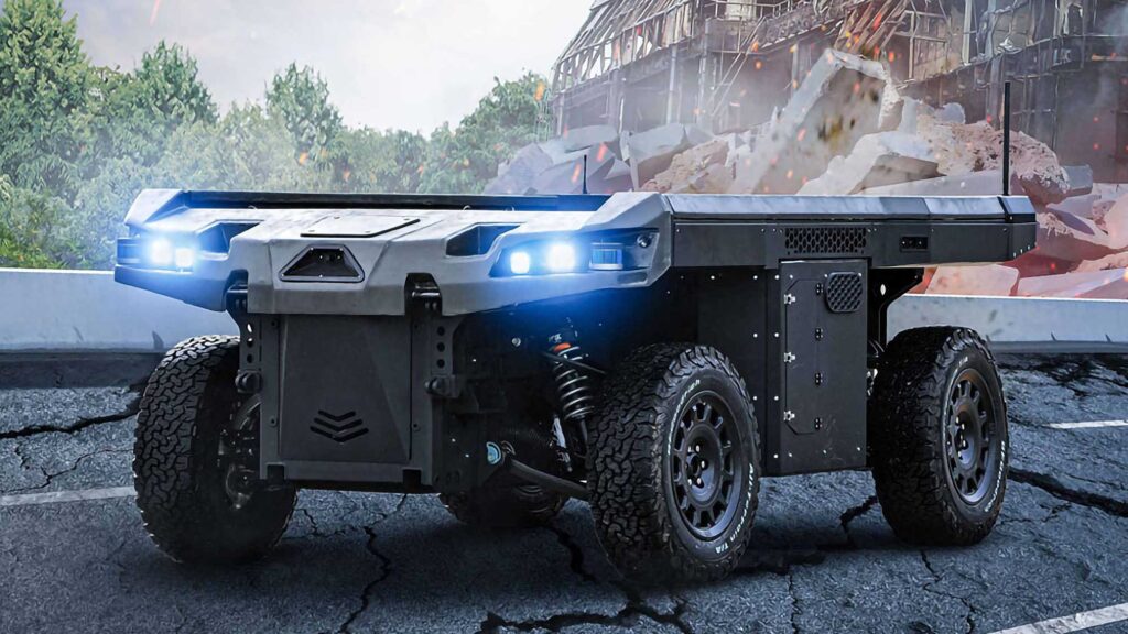 st engineering taurus unmanned ground vehicle